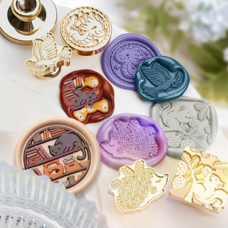 Animal Botanical Wax Seal Stam - огляд і ціна Wax Seal Stamp Set