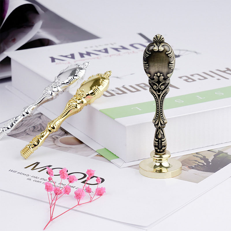 Fire Paint Seal Handle Wooden  - огляд і ціна Wax Seal Stamp Set
