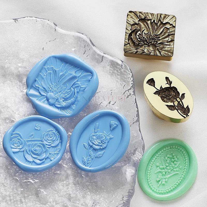 Laser Engraving Embossed 3D Re - огляд і ціна Wax Seal Stamp Set